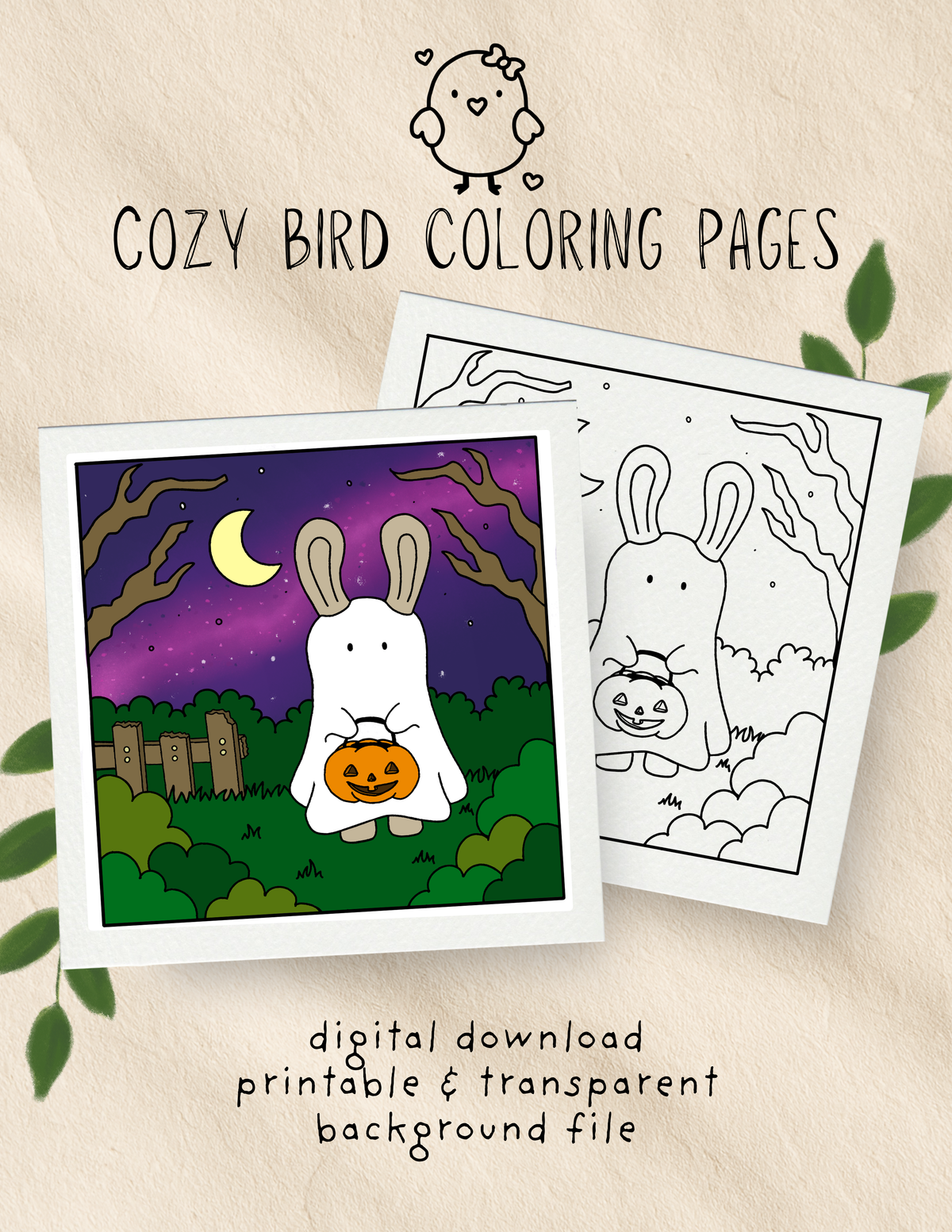 Go Ghoul Coloring Page