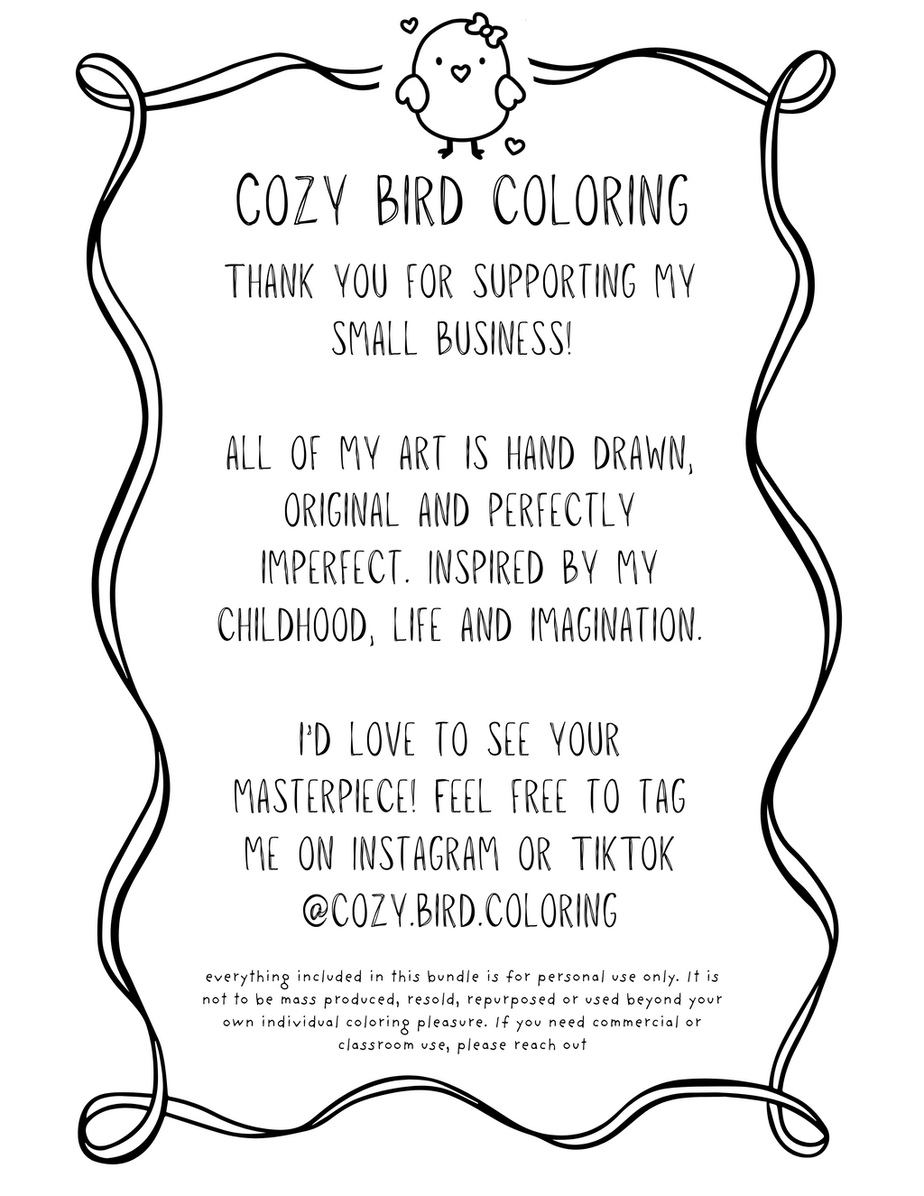 Be Kind, Rewind Coloring Page